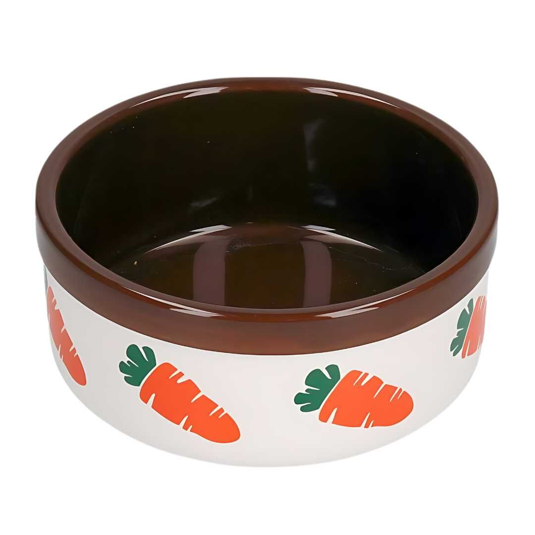 Stylish Ceramic Food And Water Bowl For Rabbits