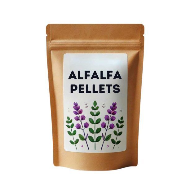 100 Natural Alfalfa Pellets For Rabbits High In Calcium